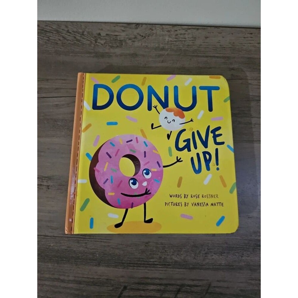 Donut Give Up Kids book
